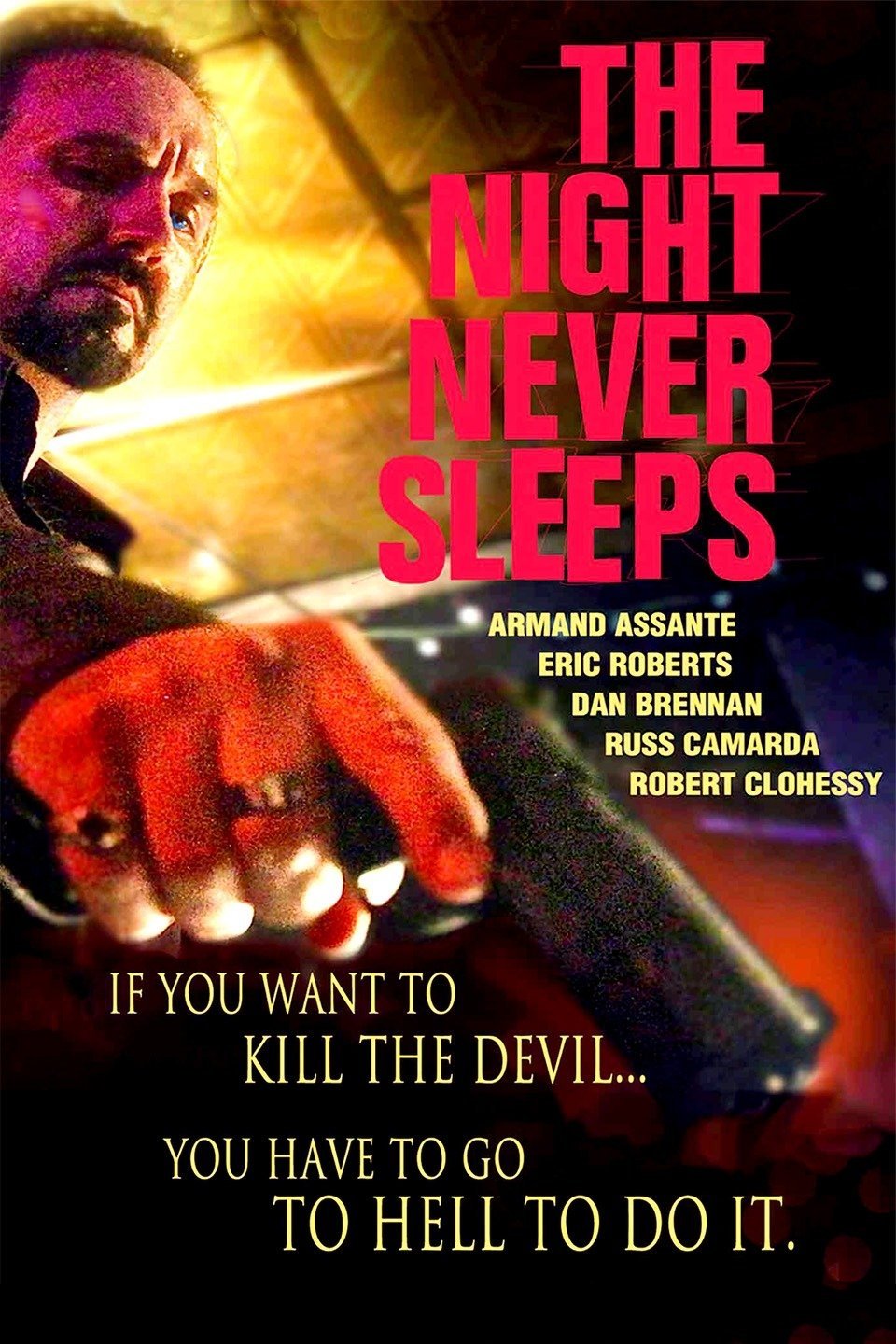 Постер The Night Never Sleeps
